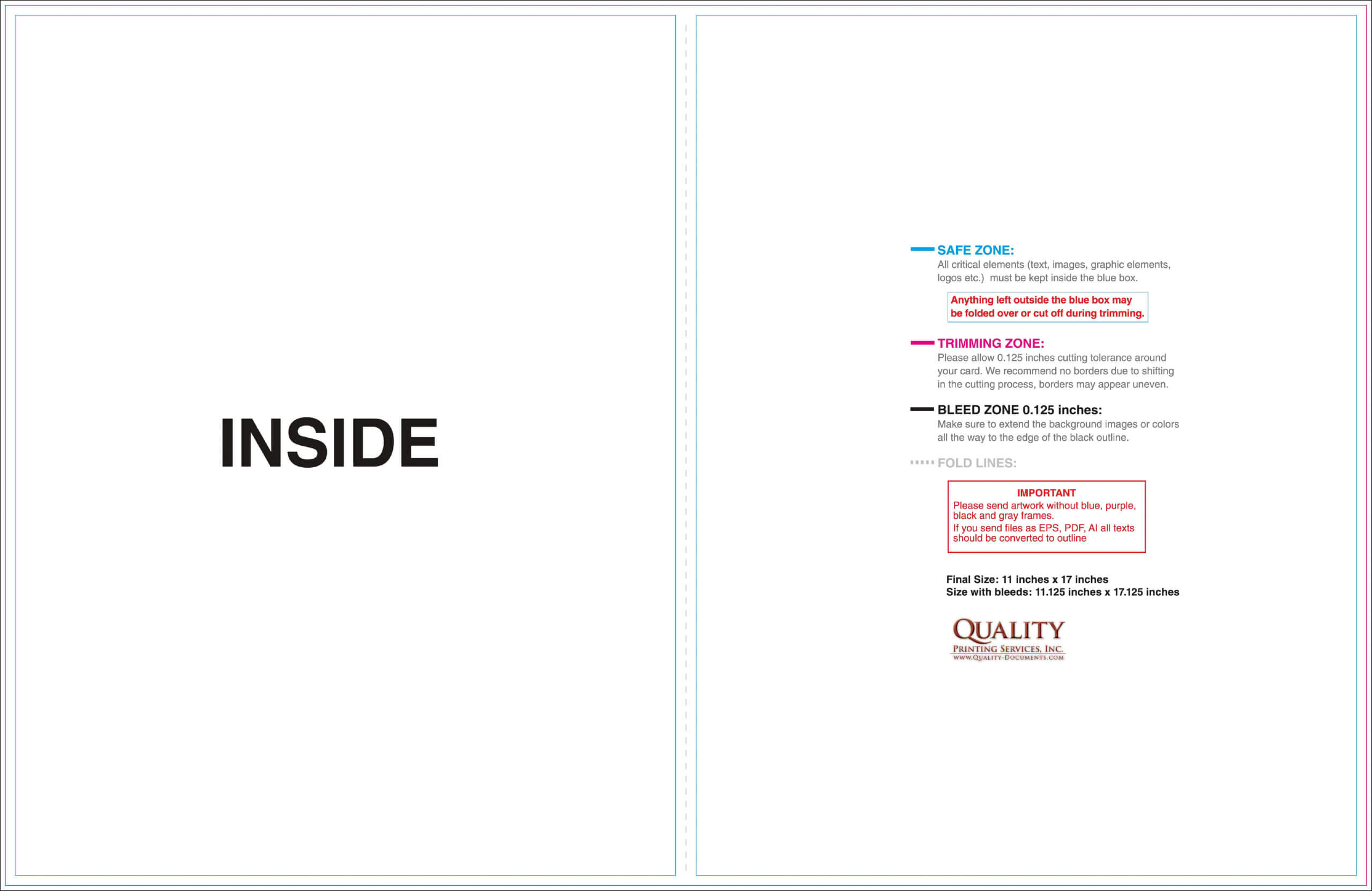 11×17 Brochure Template Philro Post – Carlynstudio Within 11X17 Brochure Template