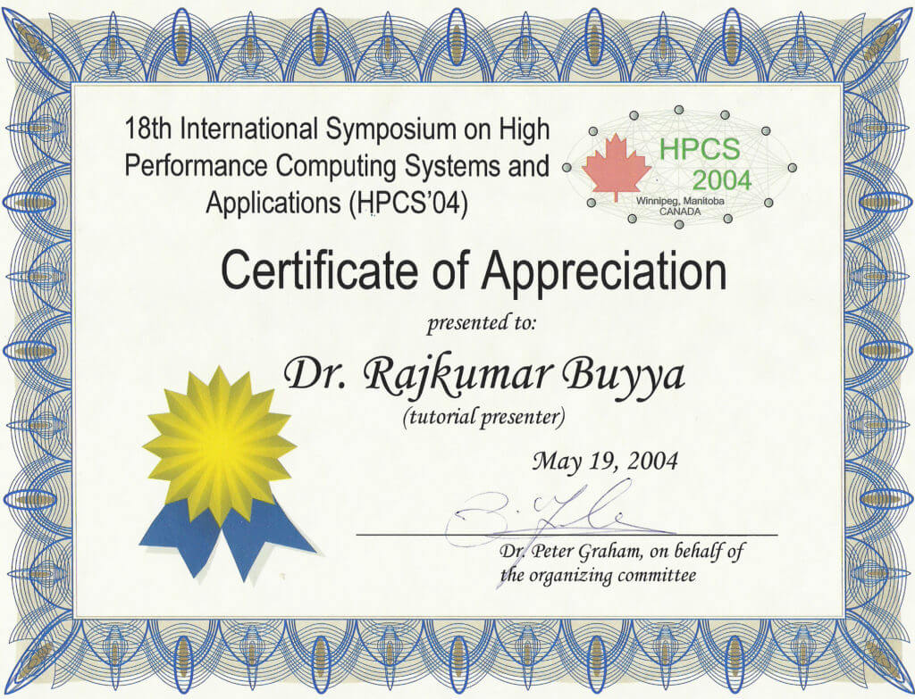 12 Newer Appreciation Certificates | Certificate Templates Inside International Conference Certificate Templates