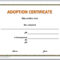 13 Free Certificate Templates For Word » Officetemplate Intended For Blank Adoption Certificate Template