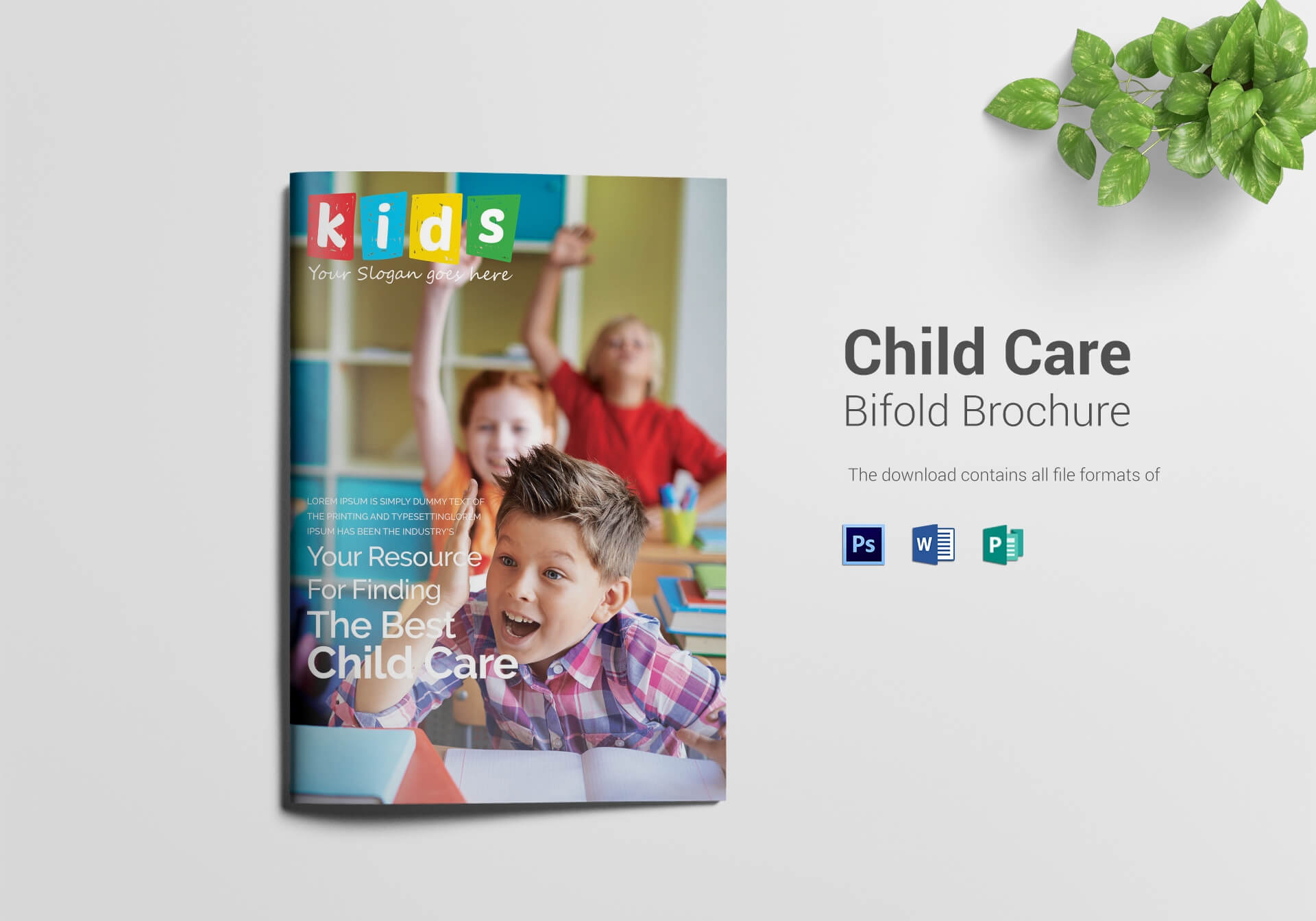 14+ Child Care Brochure Designs & Templates | Free & Premium Throughout Daycare Brochure Template
