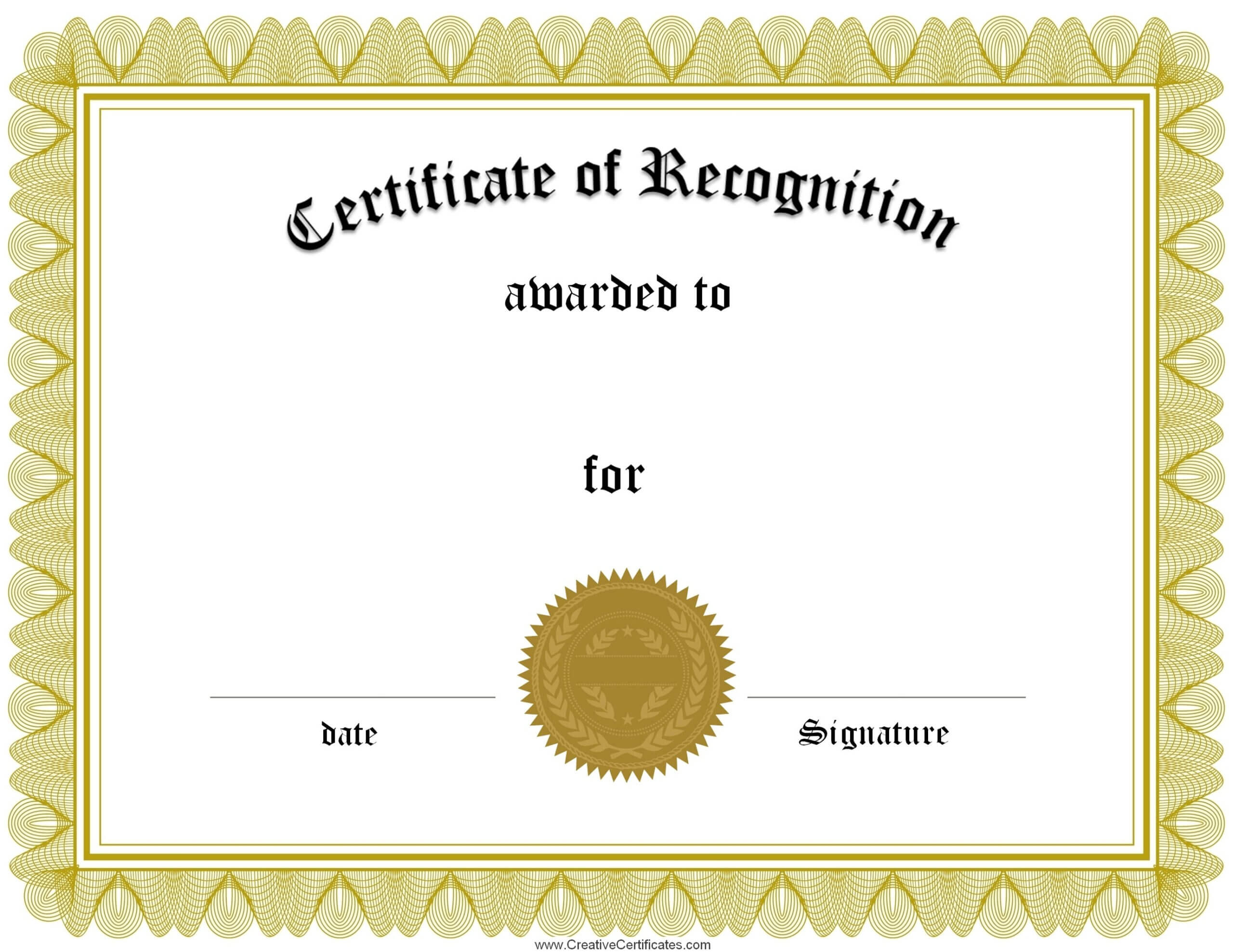 15+ Certificate Of Appreciation In Word Format | Sowtemplate Pertaining To Free Template For Certificate Of Recognition