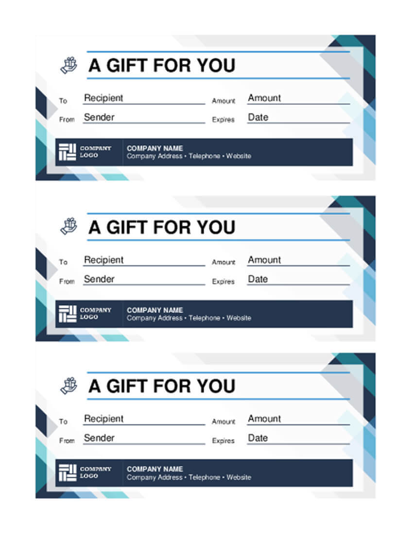20 Best Free Business Gift Certificate Templates (Ms Word Intended For Company Gift Certificate Template