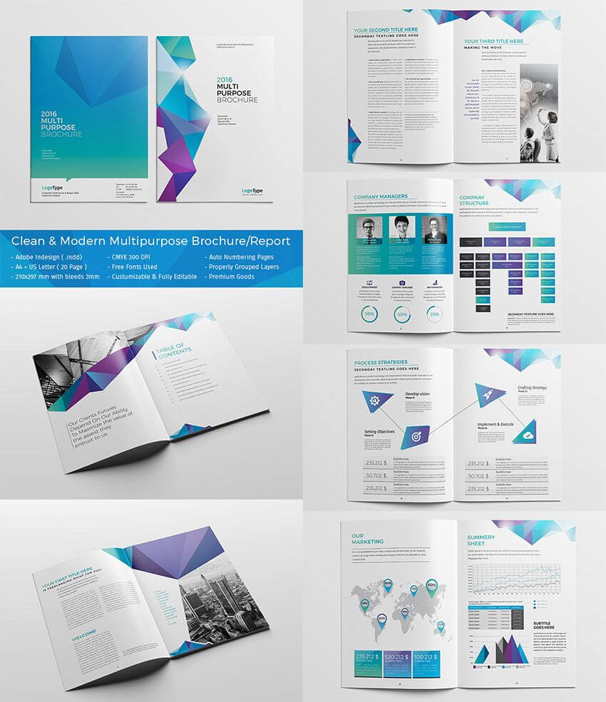 20 Best #indesign Brochure Templates – Creative Business With Regard To Adobe Indesign Brochure Templates