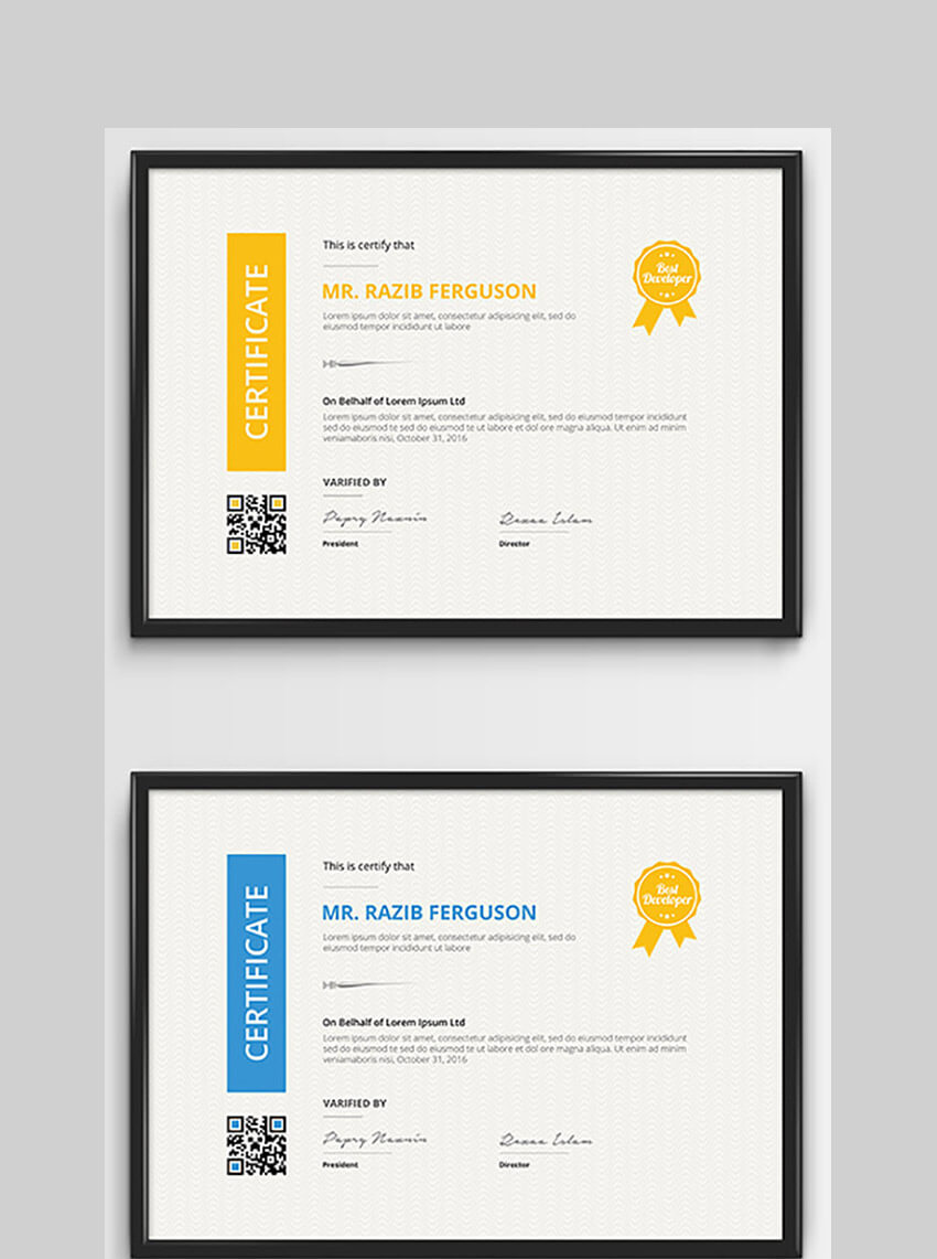 20 Best Word Certificate Template Designs To Award For Certificate Of Appreciation Template Doc