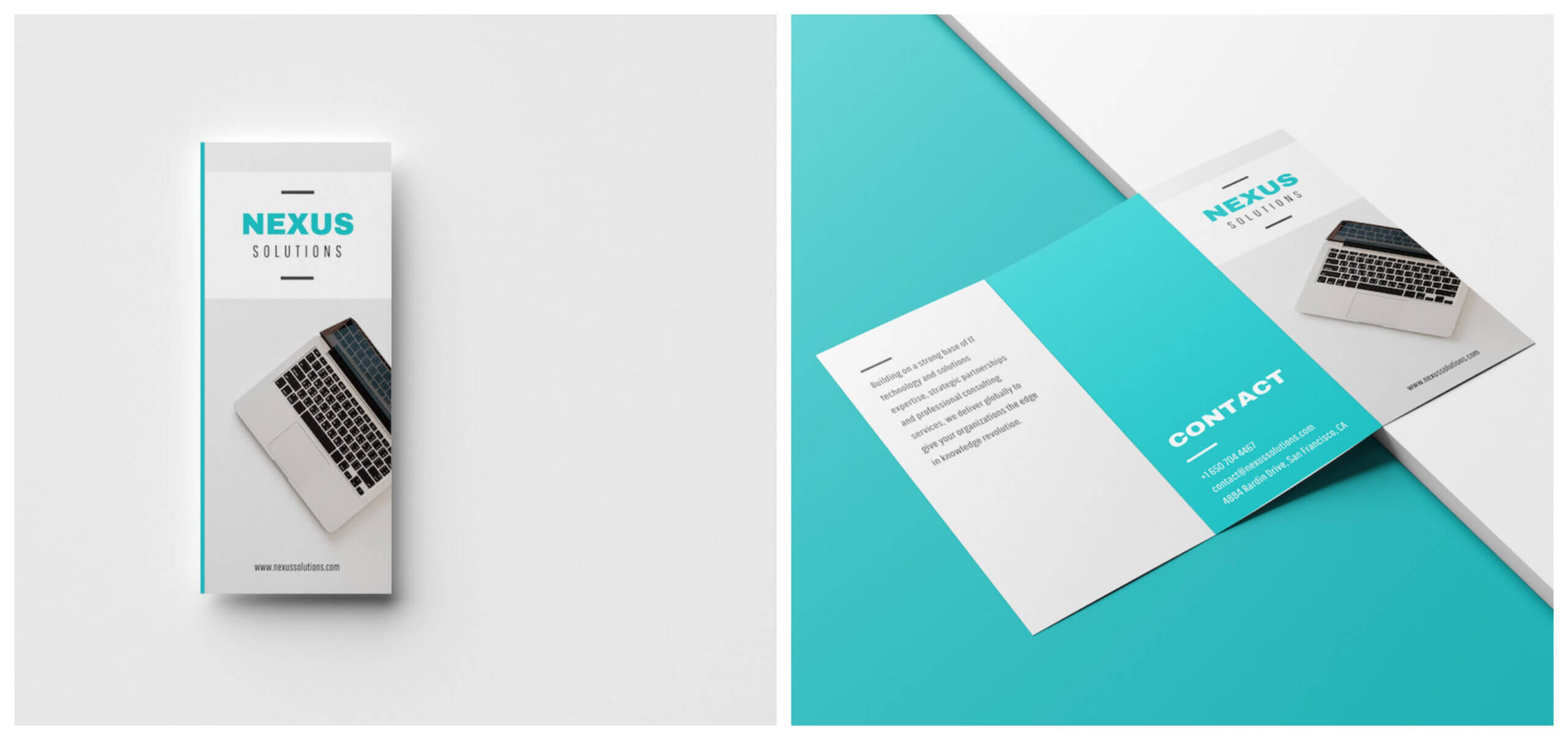 20+ Professional Trifold Brochure Templates, Tips & Examples For 6 Sided Brochure Template