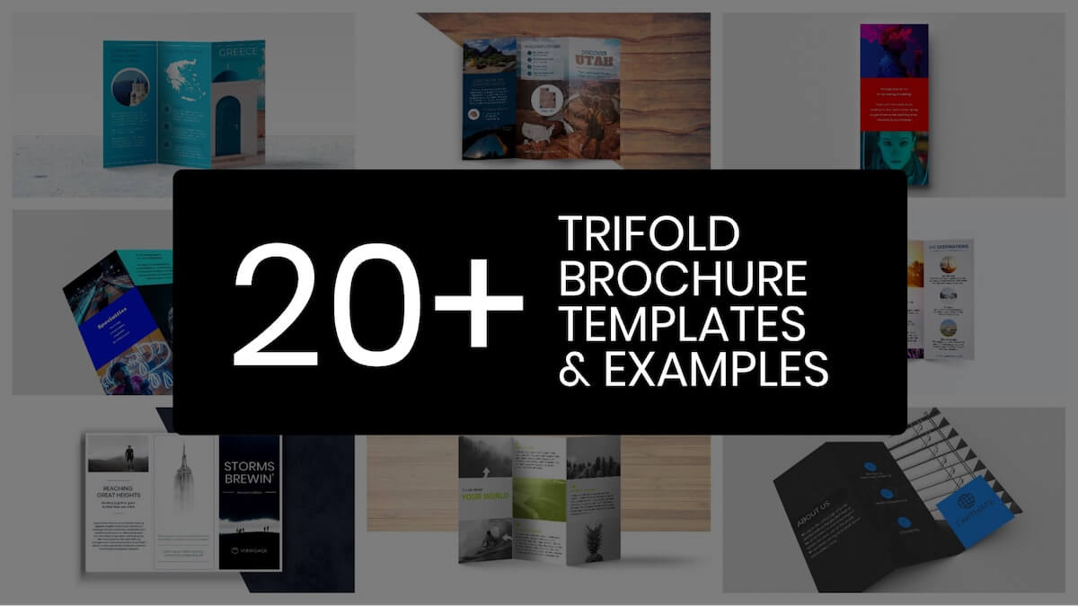 20+ Professional Trifold Brochure Templates, Tips & Examples In Double Sided Tri Fold Brochure Template