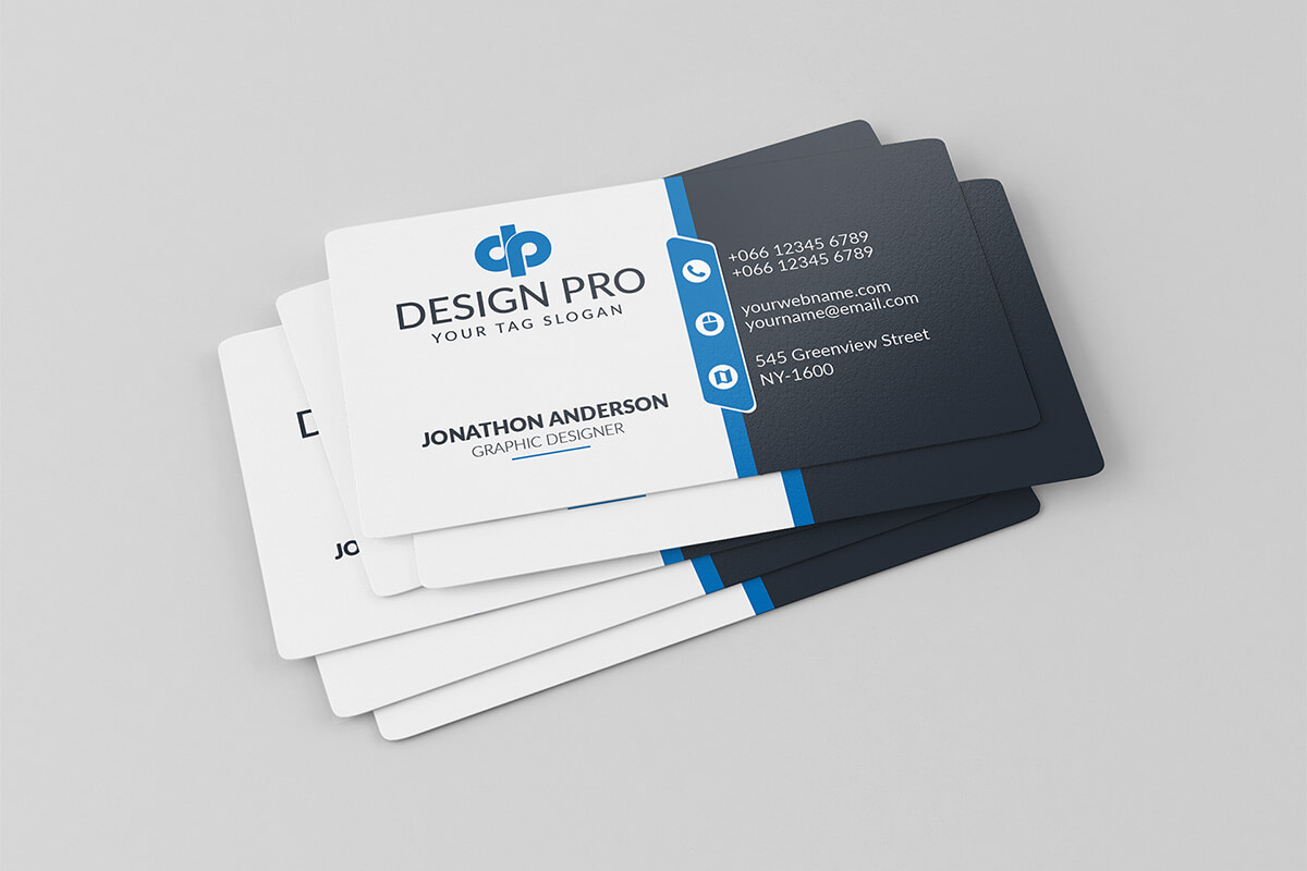 200 Free Business Cards Psd Templates – Creativetacos In Visiting Card Templates Psd Free Download