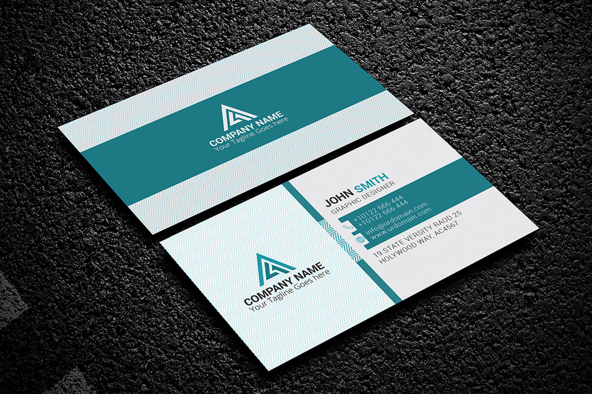 200 Free Business Cards Psd Templates – Creativetacos Throughout Template Name Card Psd