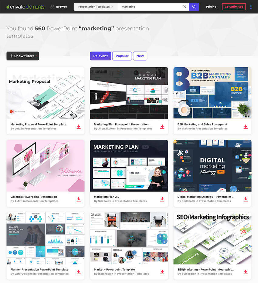 25 Marketing Powerpoint Templates: Best Ppts To Present Your Inside Powerpoint Templates For Communication Presentation