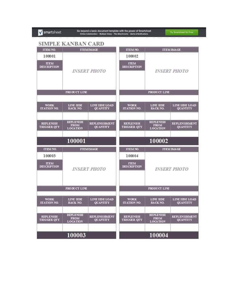 25 Printable Kanban Card Templates (& How To Use Them) ᐅ In Kanban Card Template