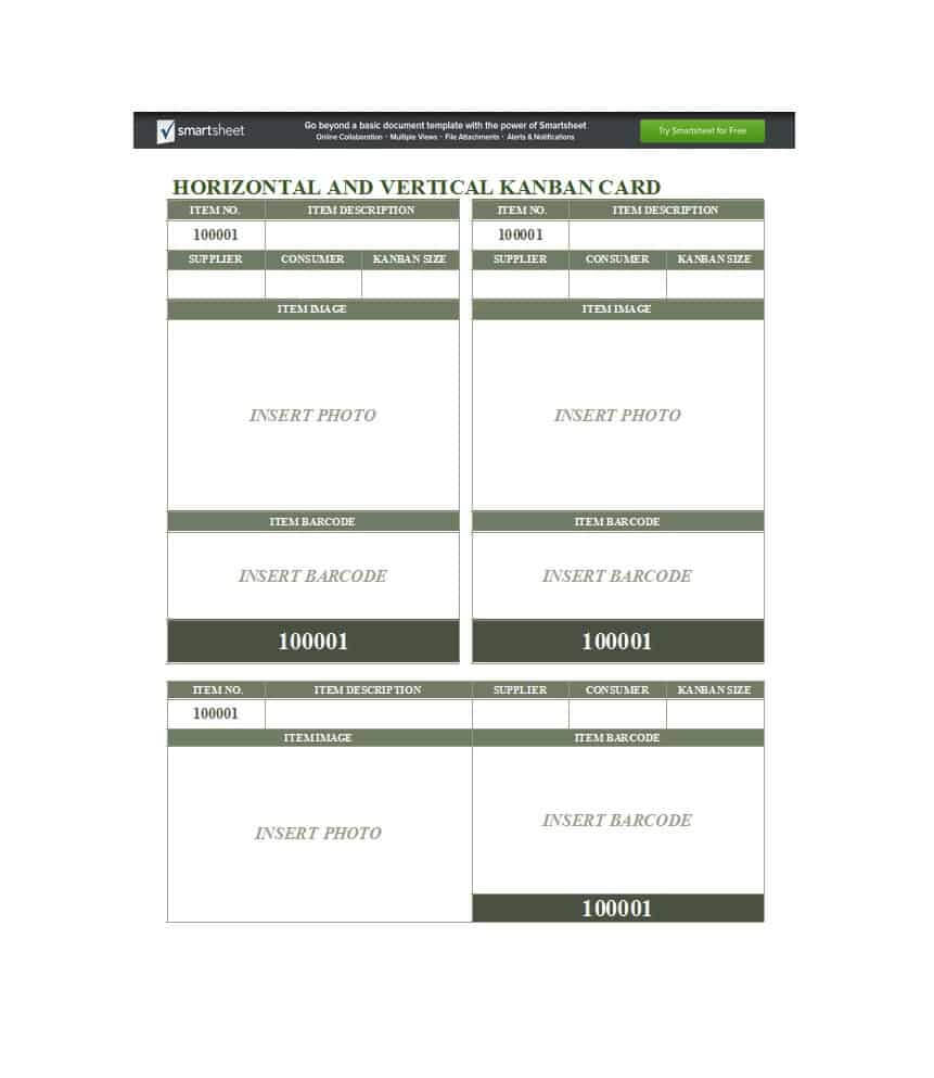 25 Printable Kanban Card Templates (& How To Use Them) ᐅ Intended For Kanban Card Template