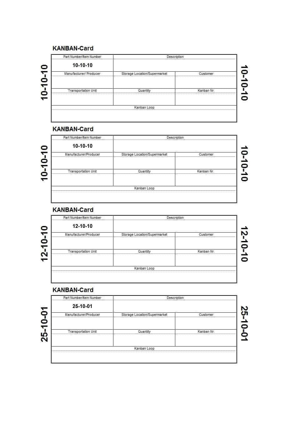 25 Printable Kanban Card Templates (& How To Use Them) ᐅ Within Kanban Card Template
