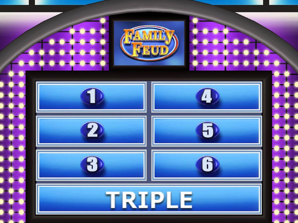 27 Images Of Family Feud Powerpoint Game Template | Masorler Pertaining To Family Feud Powerpoint Template With Sound