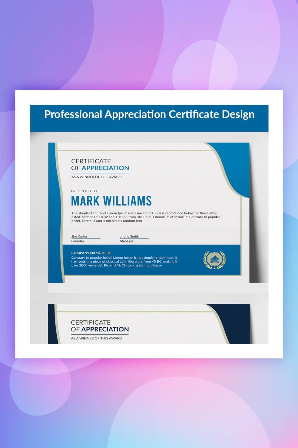 28 Attention Grabbing Certificate Templates – Colorlib With Regard To No Certificate Templates Could Be Found