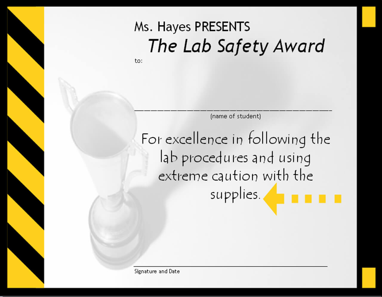 28 Images Of Shrink And Safety Award Template Free | Migapps Inside Safety Recognition Certificate Template