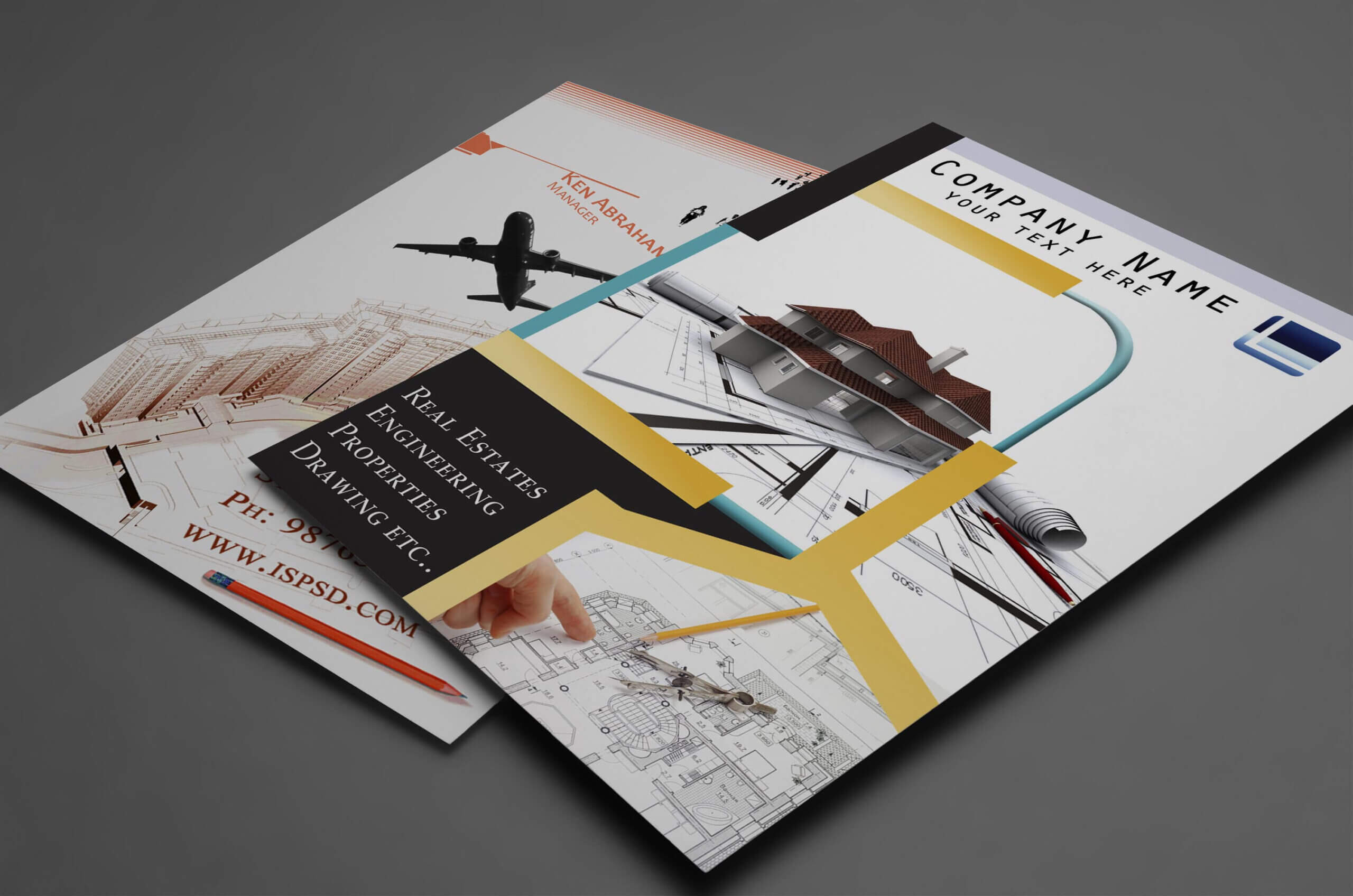 29 Best Free Brochure Templates Within One Sided Brochure Template