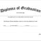 29 Printable Award Themes Certificates Blank Certificates Inside Free Printable Graduation Certificate Templates