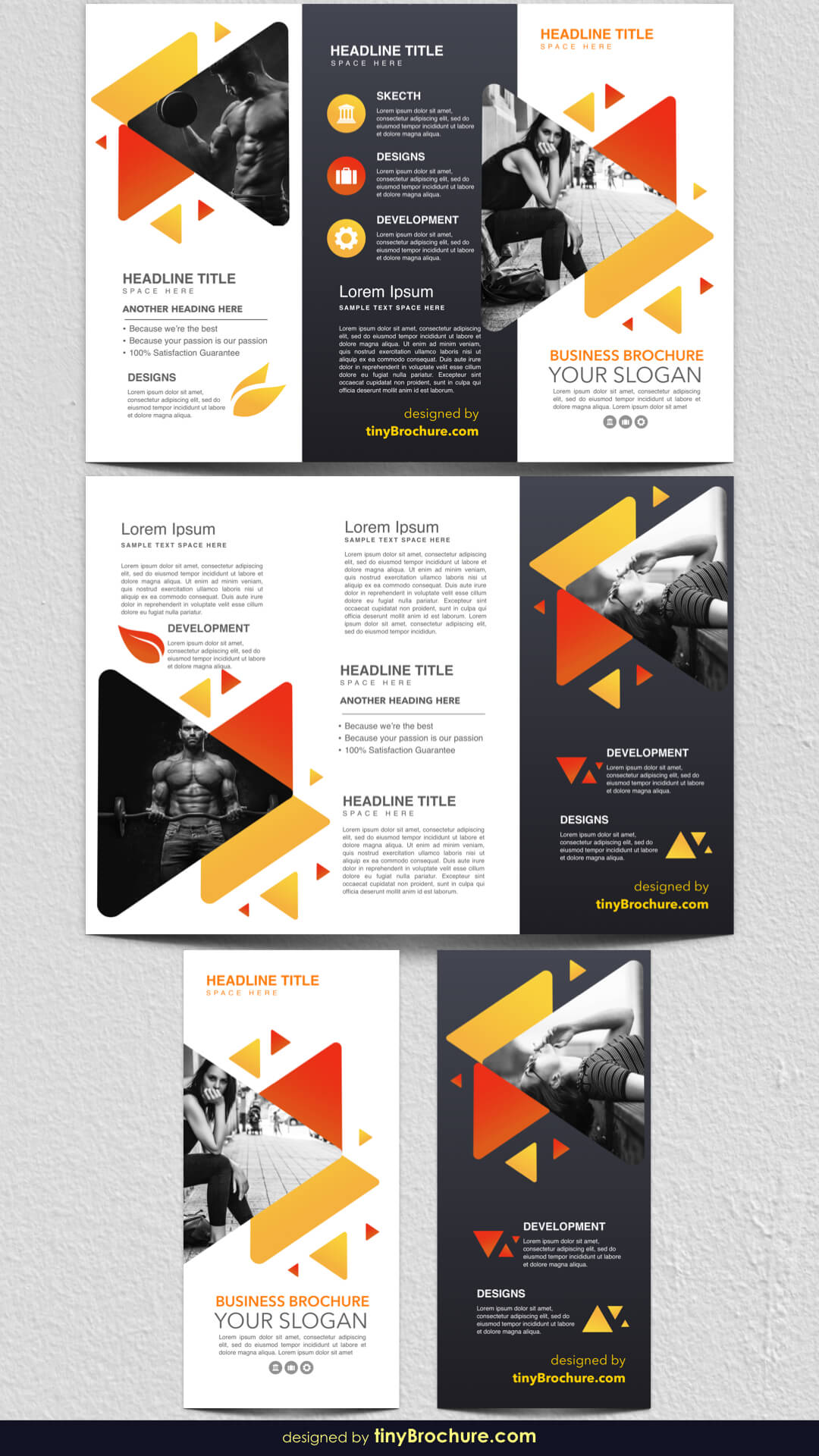 3 Panel Brochure Template Google Docs 2019 | Graphic Design In Three Panel Brochure Template