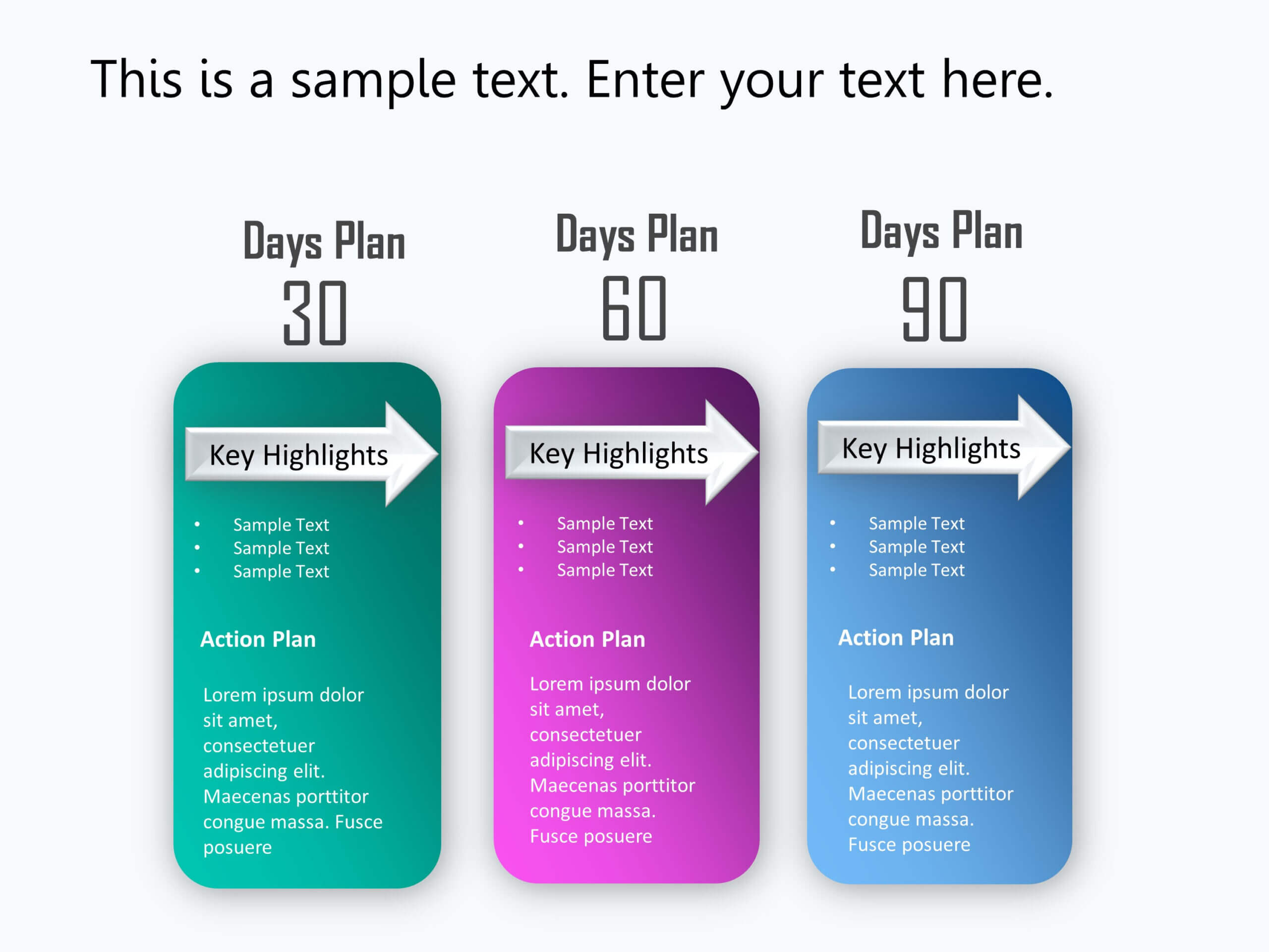 30 60 90 Day Plan Powerpoint Template 1 | 30 60 90 Day Plan Pertaining To 30 60 90 Day Plan Template Powerpoint