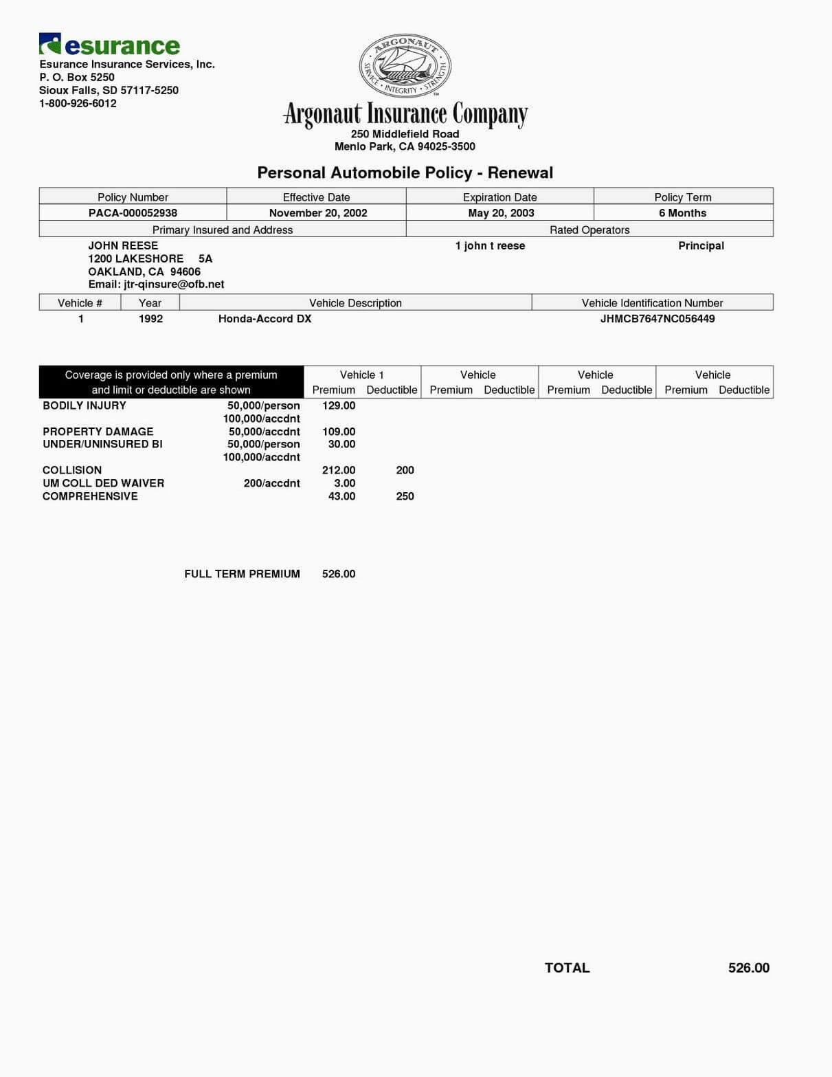 30 Auto Insurance Card Template Free Download | Moestemplate In Car Insurance Card Template Download
