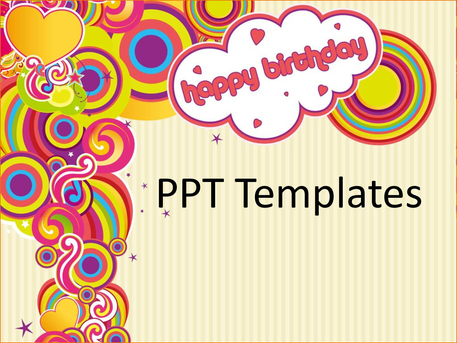 30 Birthday Template Free Download | Andaluzseattle Template For Greeting Card Template Powerpoint