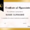 30 Free Certificate Of Appreciation Templates And Letters Intended For Manager Of The Month Certificate Template