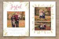 30 Holiday Card Templates For Photographers To Use This Year pertaining to Holiday Card Templates For Photographers
