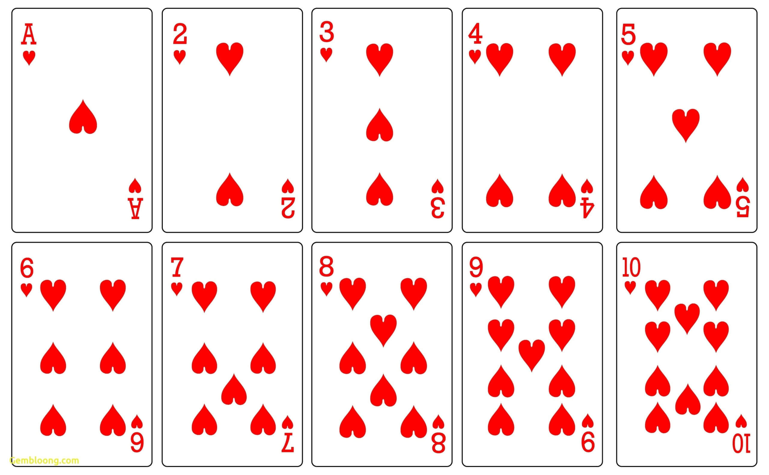 30 Playing Cards Template Free | Andaluzseattle Template Example Pertaining To Deck Of Cards Template