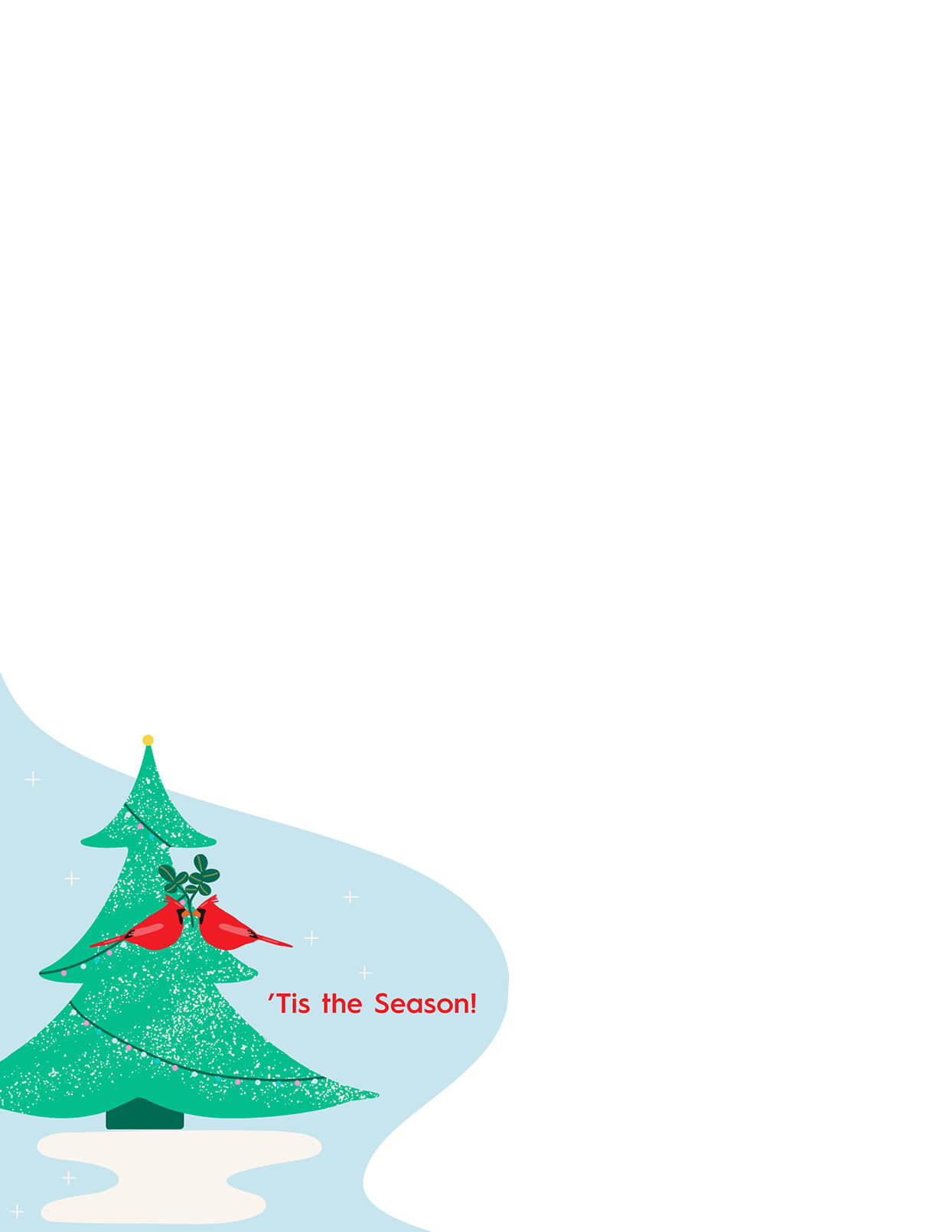 33 Free Templates To Help You Send Holiday Cheer Inside Christmas Note Card Templates