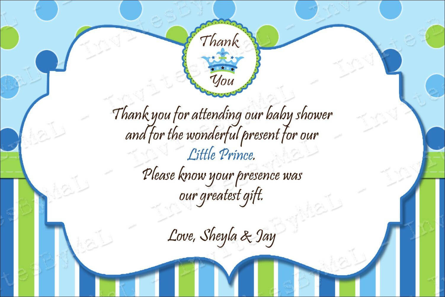 40 Beautiful Baby Shower Thank You Cards Ideas | Baby Shower Intended For Template For Baby Shower Thank You Cards