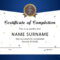 40 Fantastic Certificate Of Completion Templates [Word For Certificate Of Completion Template Free Printable