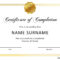 40 Fantastic Certificate Of Completion Templates [Word throughout Certificate Of Completion Word Template