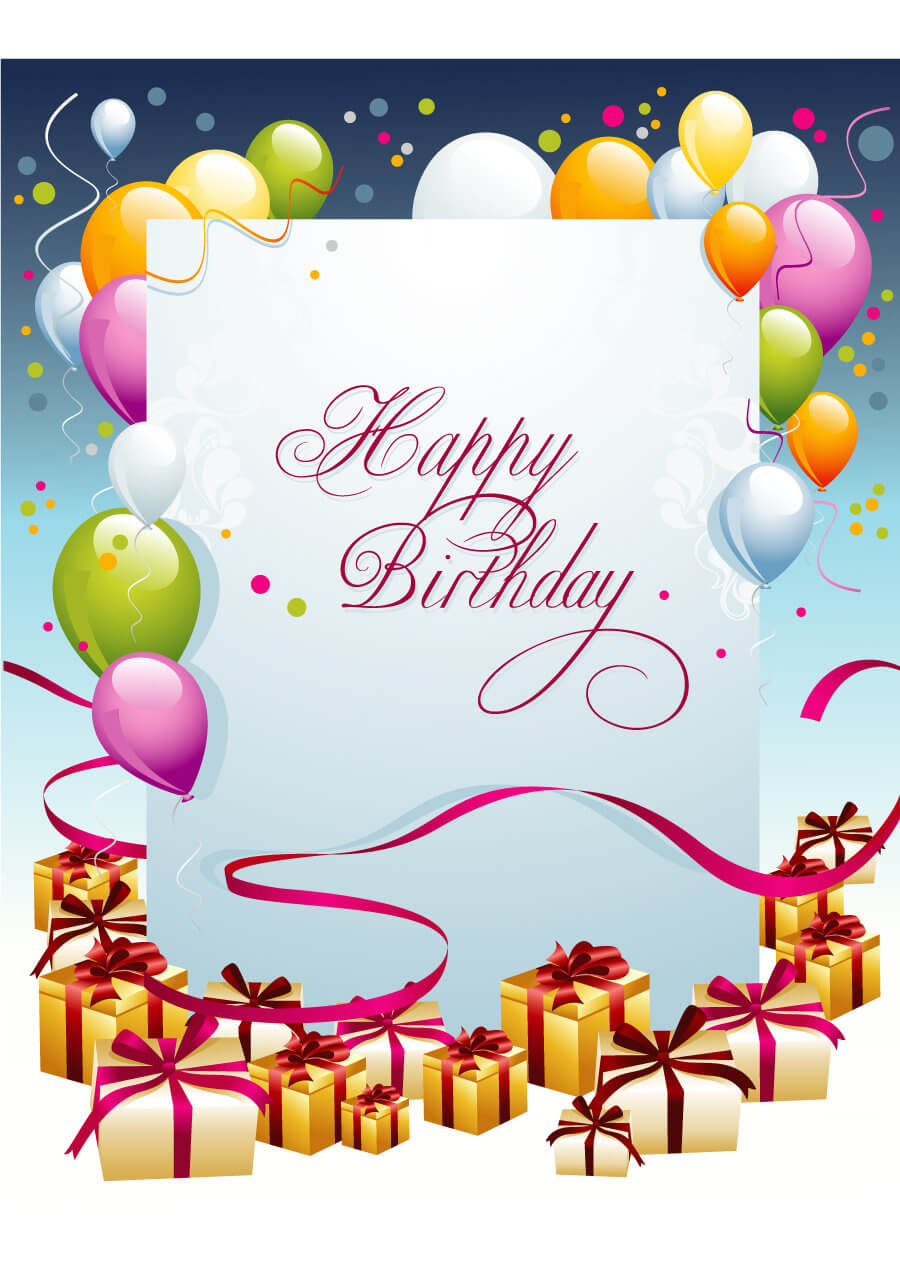 40+ Free Birthday Card Templates ᐅ Template Lab Pertaining To Birthday Card Template Microsoft Word