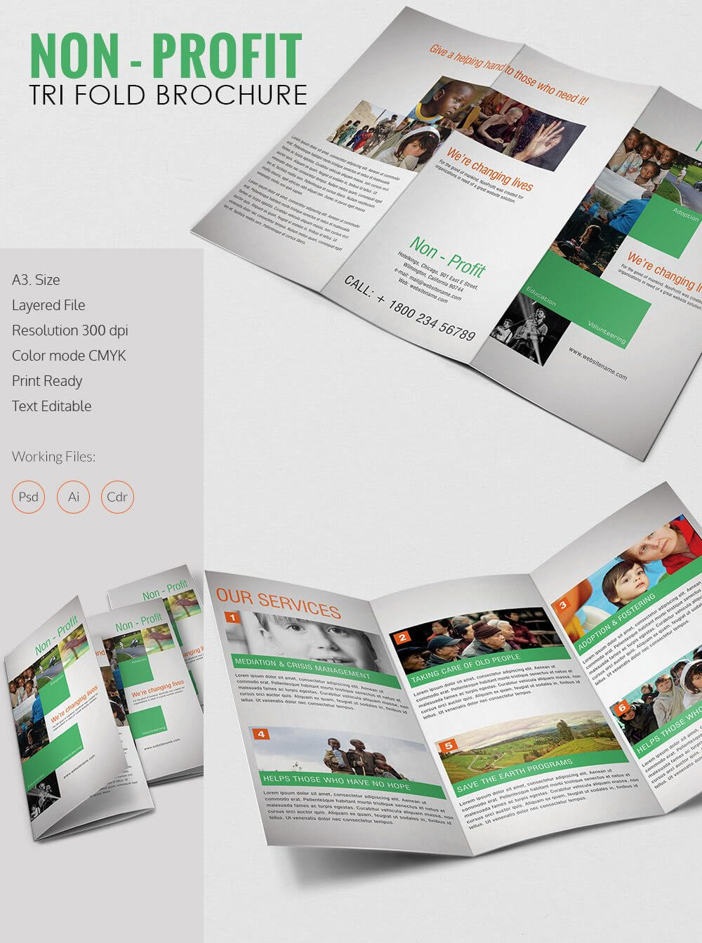 43+ Tri Fold Brochure Templates – Free Word, Pdf, Psd, Eps With Regard To Tri Fold Brochure Template Indesign Free Download
