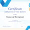 50 Free Creative Blank Certificate Templates In Psd Regarding Best Employee Award Certificate Templates
