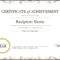 50 Free Creative Blank Certificate Templates In Psd With Manager Of The Month Certificate Template