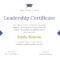 50 Free Creative Blank Certificate Templates In Psd With Regard To Leadership Award Certificate Template