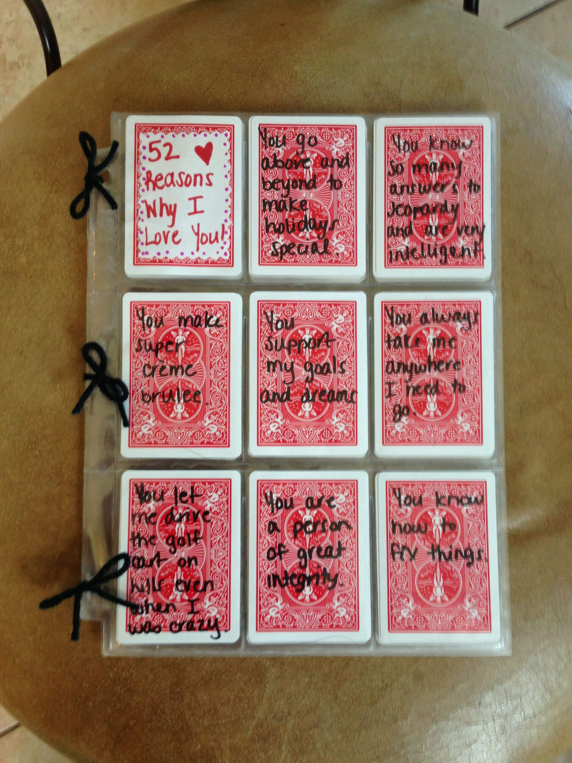 52 Reasons I Love You Write Reasons With Sharpie On Cards Within 52 Reasons Why I Love You Cards Templates Free