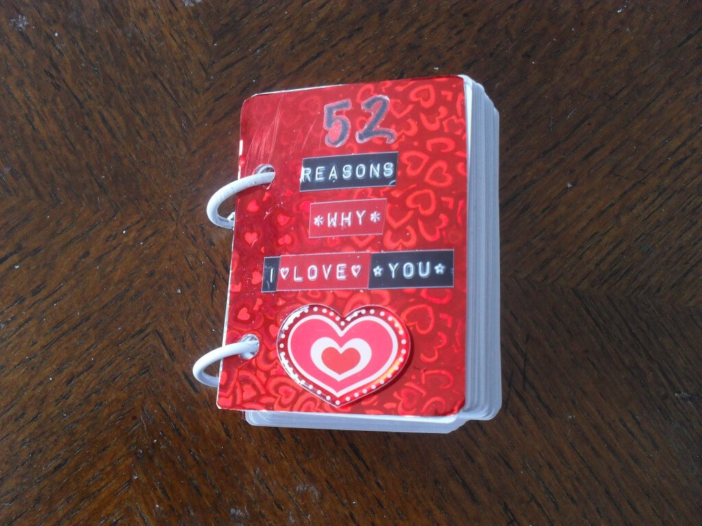 52 Reasons Why I Love You* | Tasteful Space Intended For 52 Reasons Why I Love You Cards Templates