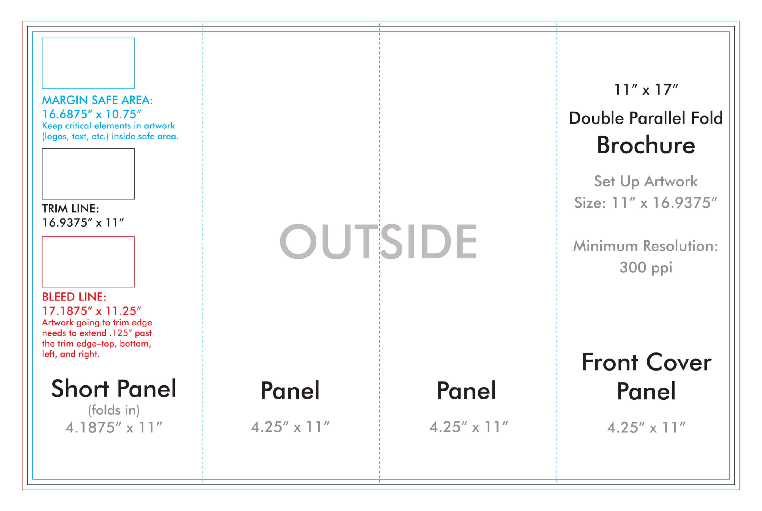 5916 11X17 Template | Wiring Resources Regarding 11X17 Brochure Template