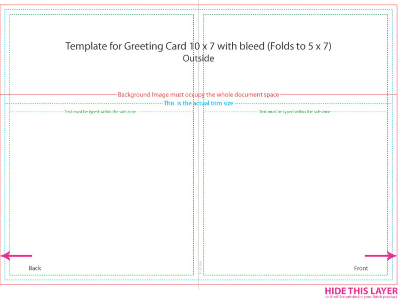5X7 Card Templates – Bolan.horizonconsulting.co With Recollections Card Template