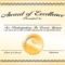 6+ Certificate Award Template – Bookletemplate Throughout Template For Certificate Of Award