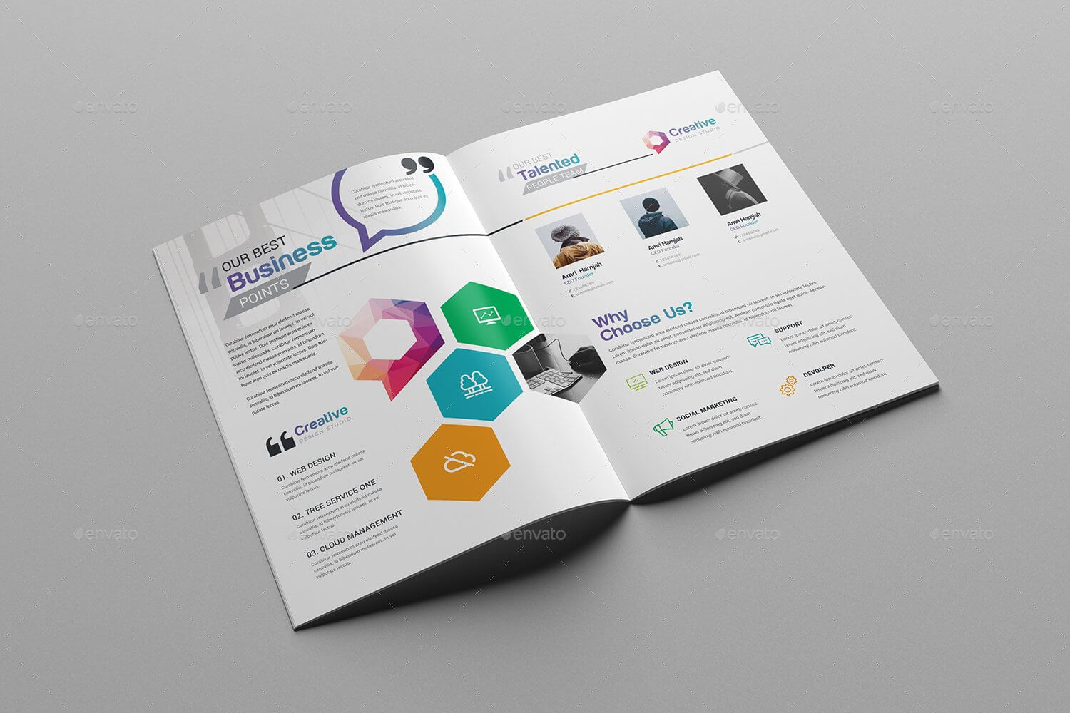 76+ Premium & Free Business Brochure Templates Psd To For Single Page Brochure Templates Psd