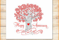 8+ Happy Anniversary Templates Free | Plastic Mouldings In intended for Template For Anniversary Card