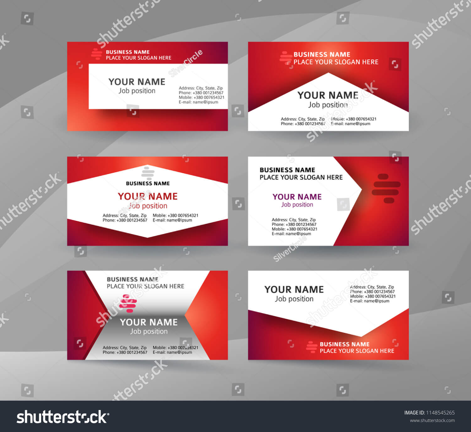 Abstract Professional Designer Business Card Template Stock For Professional Name Card Template