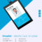 Amazing Hospital Identity Card Template Download | Id Card regarding Portrait Id Card Template