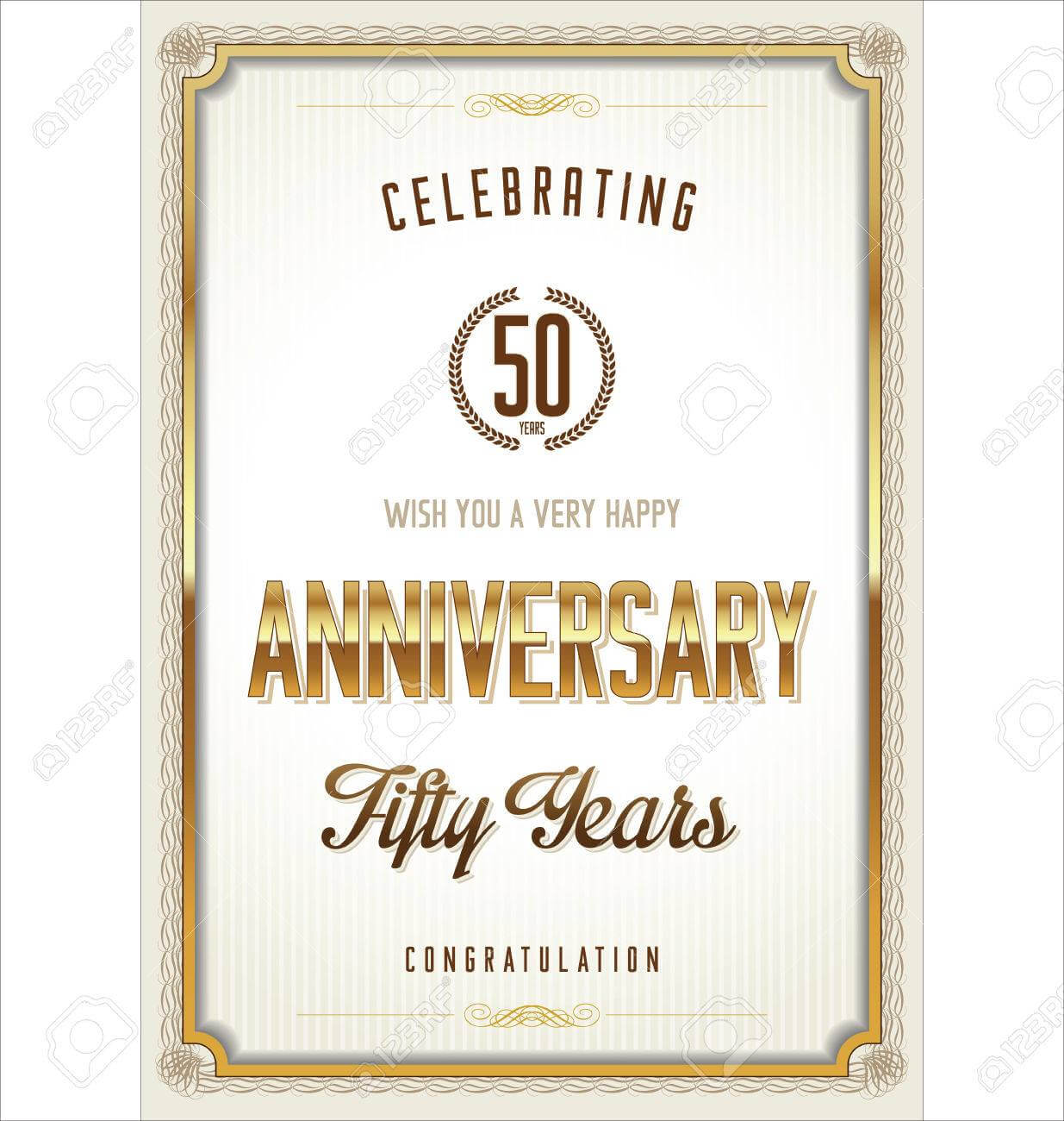 Anniversary Certificate Template For Anniversary Certificate Template Free