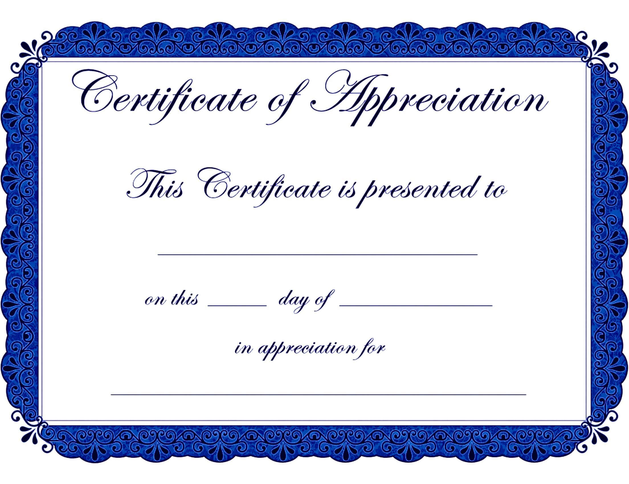 Appealing Award Template Word For Certificate Of Inside Free Funny Certificate Templates For Word