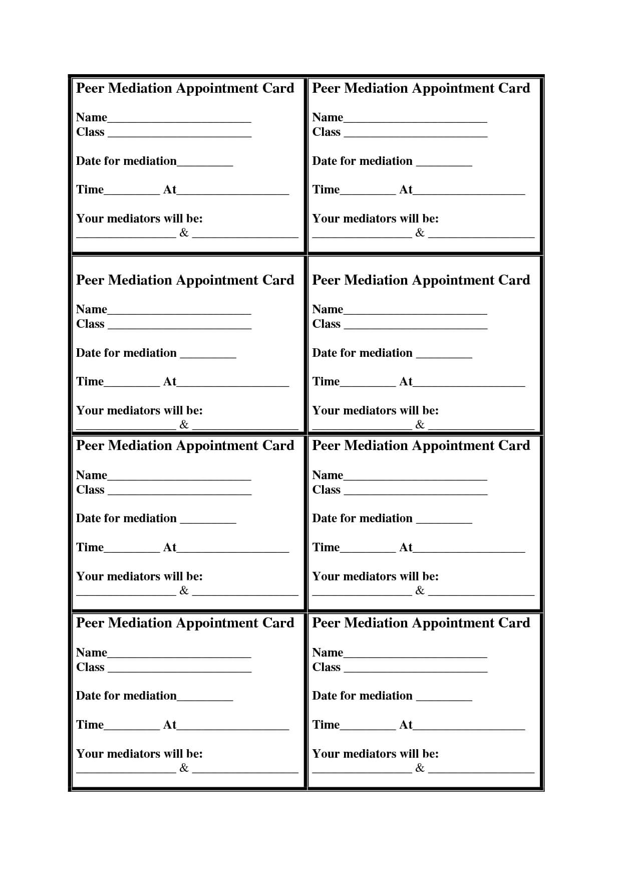 Appointment Cards Templates Free - Yatay.horizonconsulting.co Within Medical Appointment Card Template Free