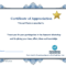 Appreciation Training Certificate Completion Thank You Word For Certificate Of Participation In Workshop Template
